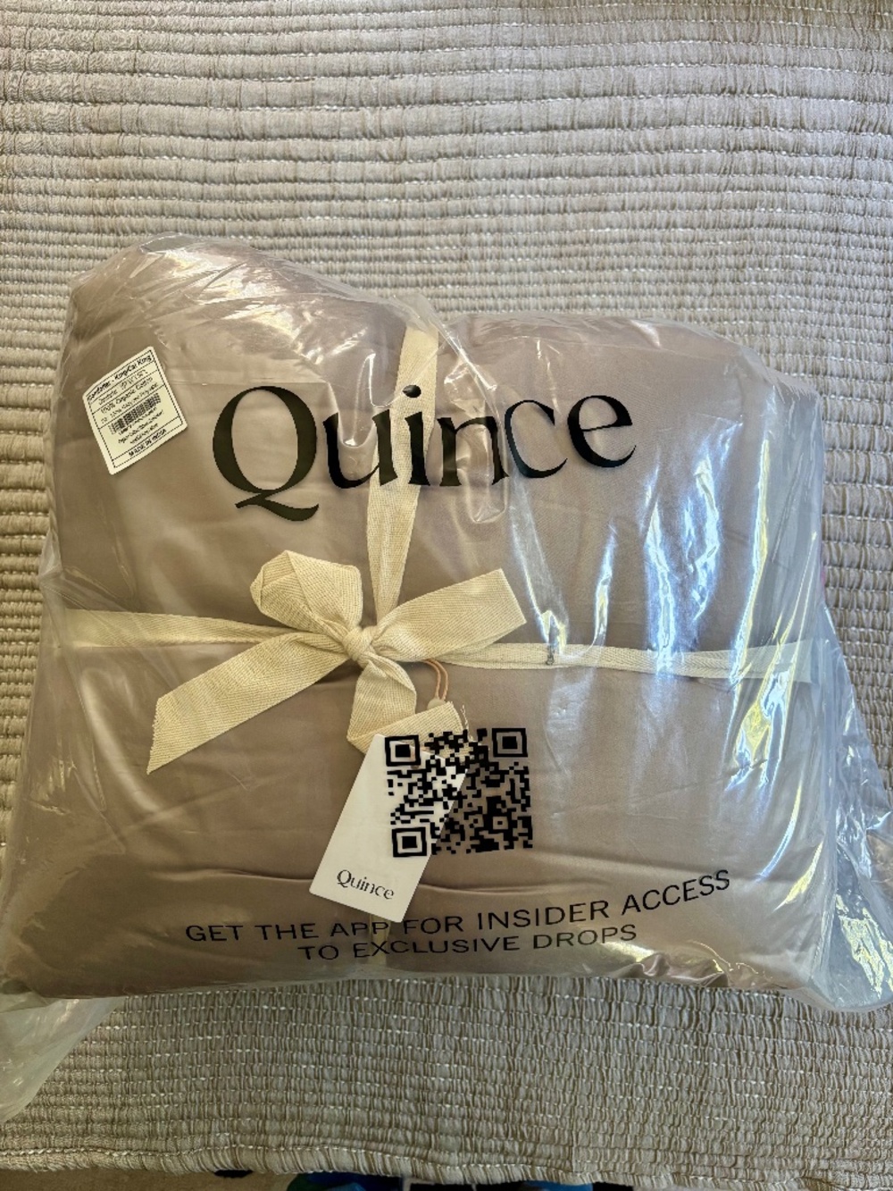 Organic Cotton Sateen Comforter - King / Cal King